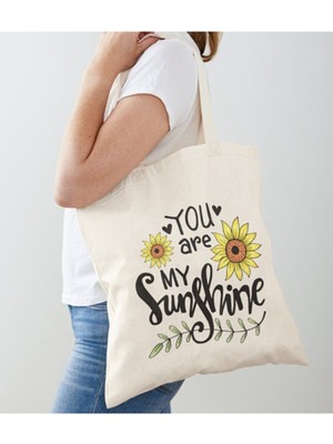 Giftora You Are My Sun Shine Tasarımlı Ham Bez