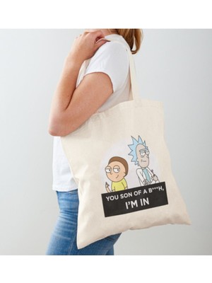 Giftora Rick & Morty I'm In Ham Bez Çanta