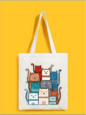 Giftora Kediler Passionis Design Çanta