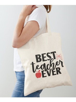 Giftora Best Teacher Ever Tasarımlı Öğretmenler