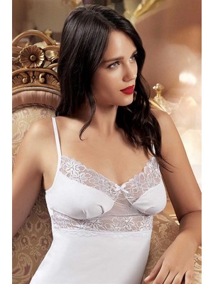 Marsilyan- Şahinler Ip Askılı Dantel Atlet B208