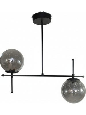 Duru Homelight Durulight Glop Camlı 2'li Avi̇ze Füme