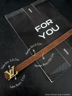 Fiori Yazı Tokalı Ince Kadın Kemeri, Ceket Kemeri, Gömlek Kemeri, Elbise Kemeri