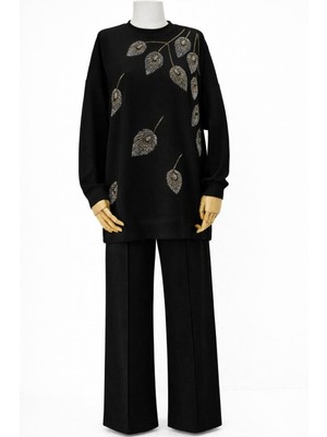 JOOQSTORE Taşlı Spor Tunik Takım