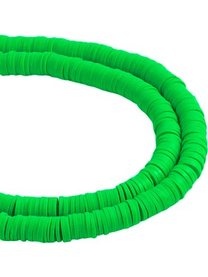 New Obsessions Dıy Takı Yapım Malzemesi Yeşil Sıra Fimo Boncuk