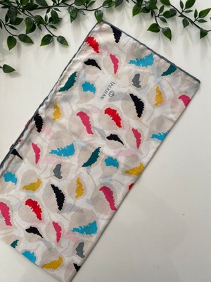 İpekhan Lupin Desen Ince Pamuk Eşarp