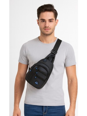 Küçük Boy Suya Dayanıklı Kulaklık USB Çıkışlı Bel Çantası Çapraz Omuz  Çapraz Askılı Göğüs Çanta