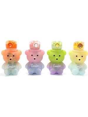 Store Mania Ayıcıklı Pipetli Suluk  STRMIA-RSTTT34