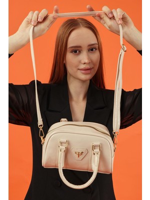 Garbalia Lille Ayarlanabilir Askılı Fermuar Kilitli Kadın Omuz Çantası