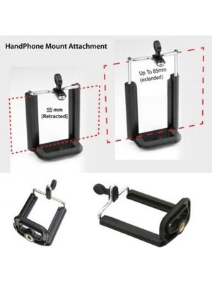 Store Mania Cep Telefonu Tripod Bağlantı Aparatı STRMIA-RSTTT34