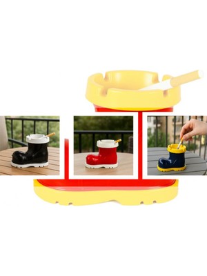 Store Mania Bot Tasarımlı Kokusuz Küllük  STRMIA-RSTTT34