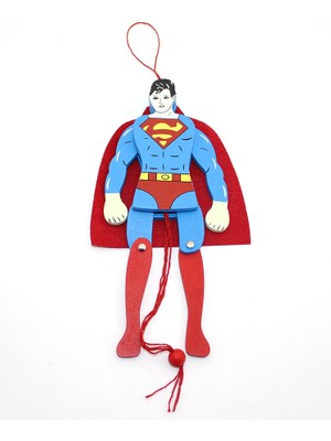 Store Mania Ahşap Sallanan Süperman Figürü  STRMIA-RSTTT34