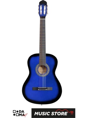 Gonzales 36" 3/4 Junior Klasik Gitar - Mavi