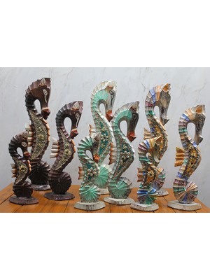 Store Mania Ahşap 3'lü Denizatı Kumlu  STRMIA-RSTTT34