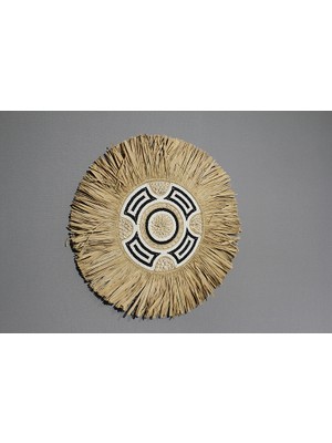 Store Mania Duvara Asmalı Hasır Pano Model 1  STRMIA-RSTTT34