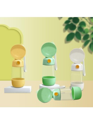 Store Mania Taşınabilir Evcil Hayvan Mama Hazneli Su Matarası STRMIA-RSTTT34