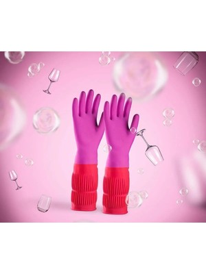 Store Mania Uzun Konç Bulaşık Eldiveni M Beden  STRMIA-RSTTT34