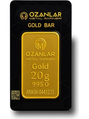 Maxigold Kuyumculuk 20 gr 24 Ayar Külçe Altın