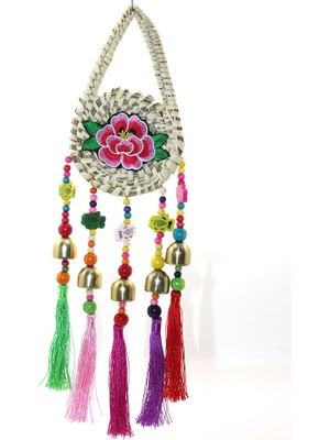 Store Mania Renkli Rüzgar Çanı Model 2  STRMIA-RSTTT34