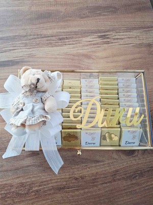 Seka Hoşgeldin Bebek Çikolatası 70LI Pleksi Süslemeli