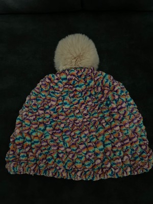 Bere Elemeği Örgü Kadife Bere