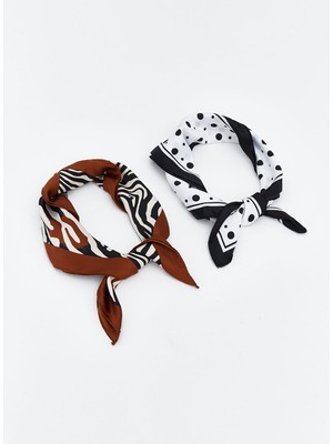 Lc Waikiki Yeni Sezon Desenli Kadın Bandana 2'li