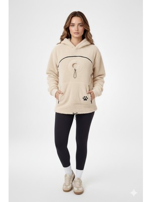 Kedi Köpek Taşıma Sweatshirtü -Evcil Hayvan Taşıma Sweatshirtü