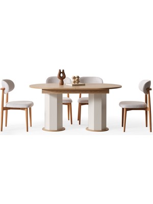 Kamelya Yemek Masası Takımı