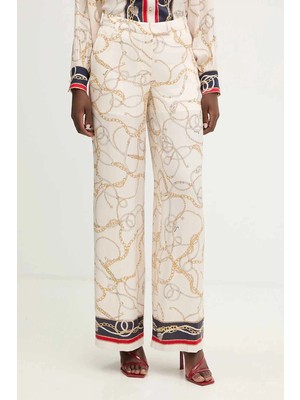 Guess Amanda Düz Paça Kadın Çok Renkli Pantolon 6RGB117439A-PM6Z