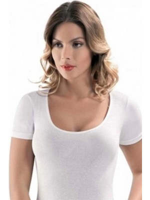 Marsilyan- Dorya Açık Yaka Kısa Kol Atlet 1076