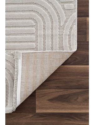 Lisbon Iskandinav Tarz Halı A1766C Gri