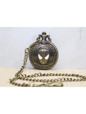Store Mania Spiderman Tasarımlı Köstekli Saat Model 2  STRMIA-RSTTT34