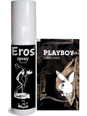 Eros Black *delayspray* Erkeklere Geciktiricisprey 20 ml + Kaydırıcıjel