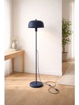 Zmt Design Ayaklı Lambader Mavi