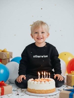 Zekids Erkek Çocuk Otherwise Yazılı Pamuklu Sweatshirt