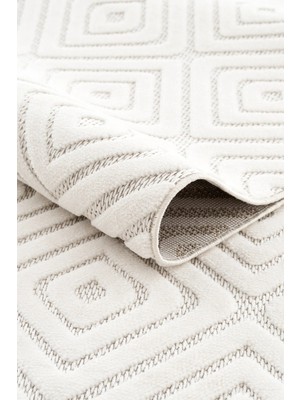 Lisbon Iskandinav Tarz Halı A1762A Krem