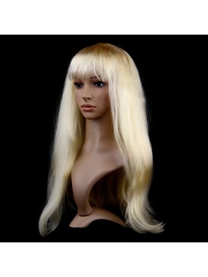 Karahanbey Altın Renk Uzun Parti Peruğu