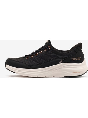 Skechers Contour Foam - Golden Hour Kadın Siyah / Pembe Altin Spor Ayakkabı 150413 Bkrg
