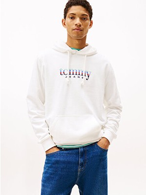 Tommy Hilfiger Erkek Tjm Regular Dna Play Hoodie