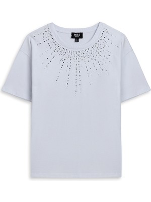 Miss İpekyol Hotfix baskılı tişört IS1260070034002