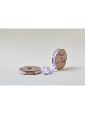 Buffer Biye Saten Katlı 009 Lila 2 cm 25 Metre %100 Polyester