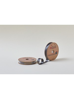 Buffer Biye Saten Katlı 038 Füme 2 cm 25 Metre %100 Polyester