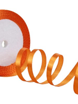 Buffer Saten Kurdele 2 cm 10 Metre Yavruağzı