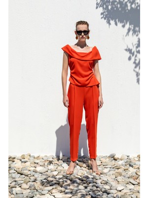 Kameya Aksesuar Detay Kumaş Pantolon 25S20702