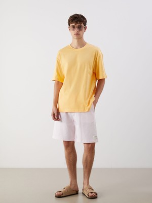 Lc Waikiki Yeni Sezon Standart Kalıp Baskılı Erkek Şort