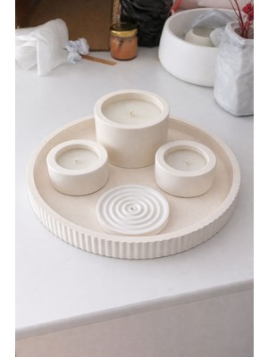 Akanart Meditasyon Mum ve Tütsülük Seti – Doğal Soya Mum