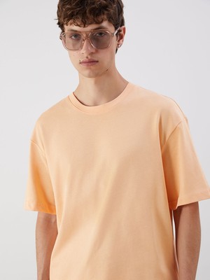 Lc Waikiki Yeni Sezon Bisiklet Yaka Penye Erkek Tişört