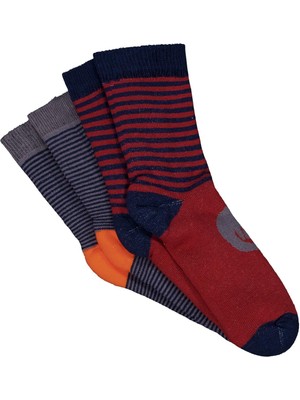 Civil Boys Monster Havlu 2'li 2-12 Yaş Erkek Soket Çorap - Standart 6-7 Yaş