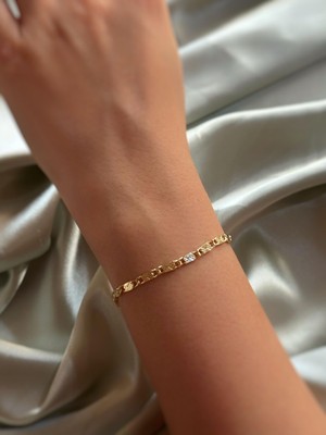 Aurah Ince Künye Bileklik