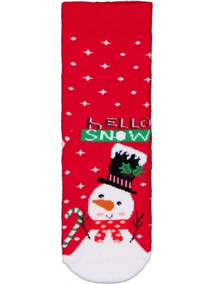 Civil Boys Hello Snow Havlu 2'li 3-11 Yaş Erkek Soket Çorap - Standart 5-6 Yaş